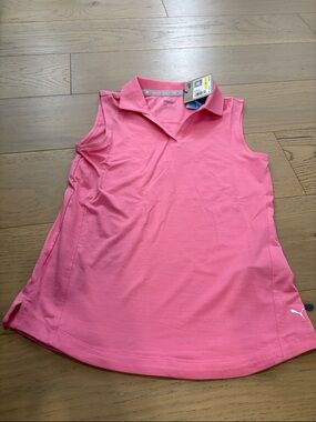 BNWT Girls Puma Golf Shirt Size M